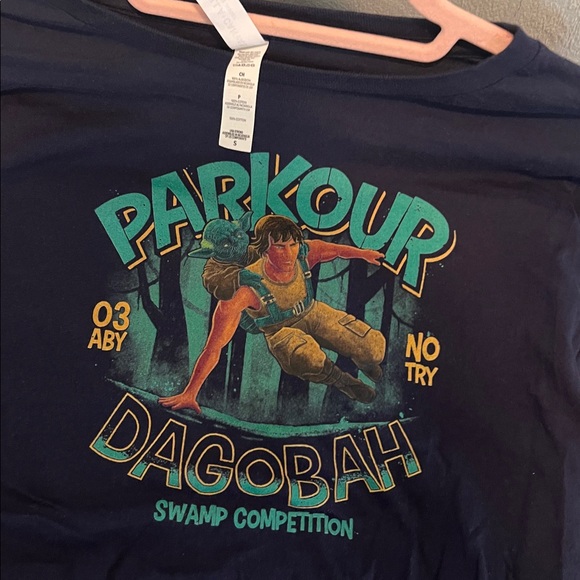 # 0697 + Parkour DAGOBA Swamp Competition T-Shirt - Navy Blue - Picture 4 of 5